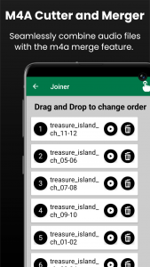 اسکرین شات 6 برنامه M4a To Mp3 Converter