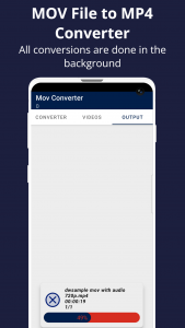 اسکرین شات برنامه Mov To Mp4 Converter 4