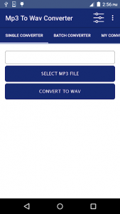 اسکرین شات برنامه Mp3 To Wav Converter 8
