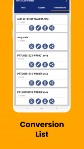 اسکرین شات 6 برنامه Mp3 To Wav Converter