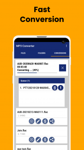 اسکرین شات 3 برنامه Mp3 To Wav Converter