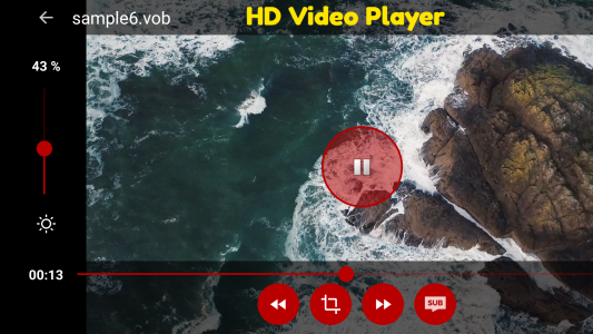اسکرین شات برنامه VOB Video Player 3