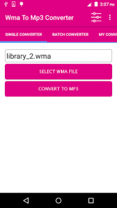 اسکرین شات برنامه Wma To Mp3 Converter 8
