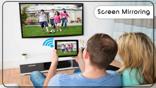 اسکرین شات برنامه Screen Mirroring For All TV 2