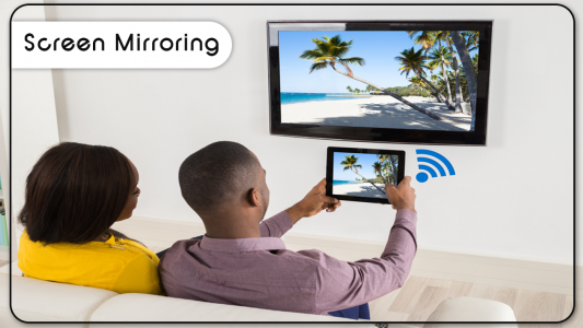 اسکرین شات برنامه Screen Mirroring For All TV 3