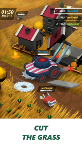 اسکرین شات 4 بازی Grass mow.io - survive hamster