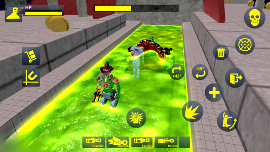 اسکرین شات 2 بازی Green Sandbox Ragdoll