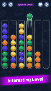 اسکرین شات 4 بازی Color Ball Game - Sort Puz