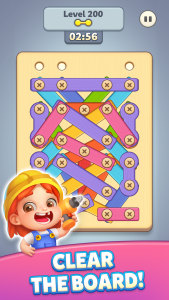 اسکرین شات 2 بازی Wood Master: Screw Puzzle