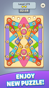 اسکرین شات 5 بازی Wood Master: Screw Puzzle