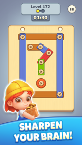 اسکرین شات 4 بازی Wood Master: Screw Puzzle