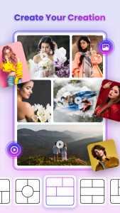 اسکرین شات برنامه AI Photo Video Collage Maker 5