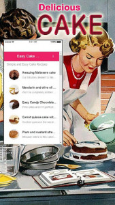 اسکرین شات برنامه Easy Cake Recipes 1
