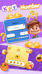 اسکرین شات 1 برنامه KeyNumber: Guess The Code