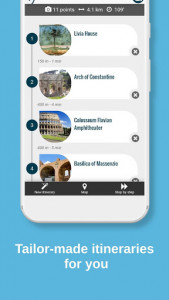 اسکرین شات برنامه ROME City Guide, Offline Maps, Tours and Hotels 3