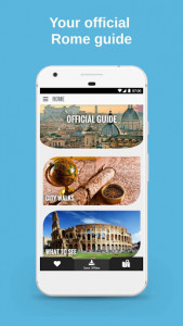 اسکرین شات برنامه ROME City Guide, Offline Maps, Tours and Hotels 1