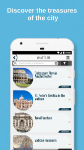 اسکرین شات برنامه ROME City Guide, Offline Maps, Tours and Hotels 2