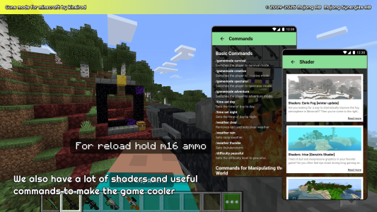 اسکرین شات 4 برنامه Guns mods for minecraft