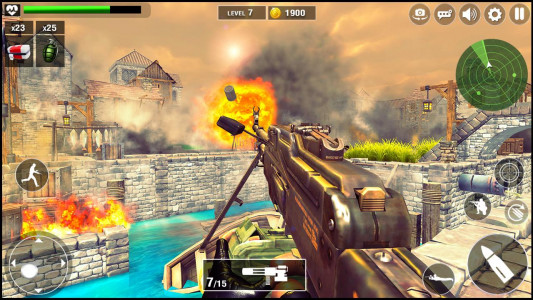 اسکرین شات بازی War Games: Gunner Gun Games 6