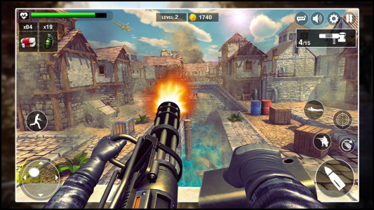 اسکرین شات بازی War Games: Gunner Gun Games 3
