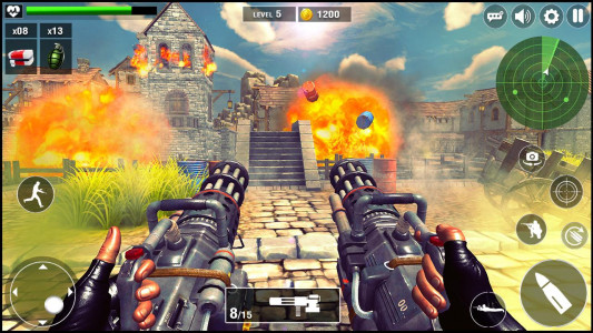اسکرین شات بازی War Games: Gunner Gun Games 5