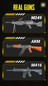 اسکرین شات 2 برنامه Gun Sounds Gunshot