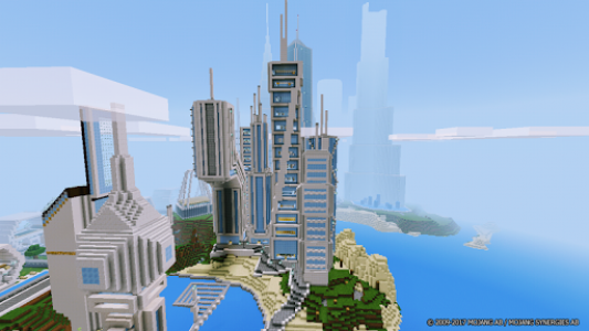 اسکرین شات برنامه Futuretroplis City map for Minecraft 6
