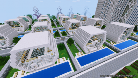 اسکرین شات برنامه Futuretroplis City map for Minecraft 2
