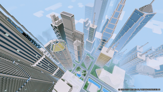 اسکرین شات برنامه Futuretroplis City map for Minecraft 3