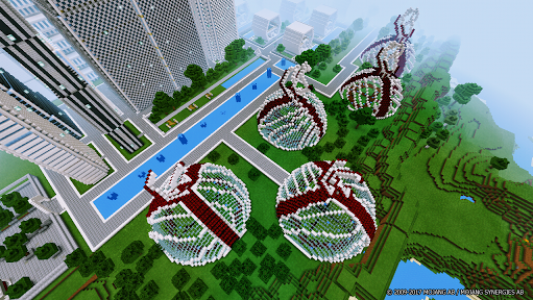 اسکرین شات برنامه Futuretroplis City map for Minecraft 5
