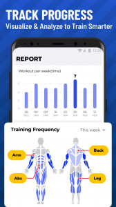 اسکرین شات برنامه Gym Workout Tracker: Gym Log 8