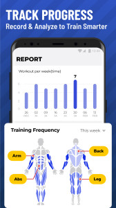 اسکرین شات 8 برنامه Gym Workout Tracker: Gym Log