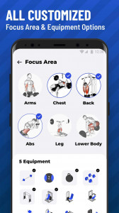 اسکرین شات برنامه Gym Workout Tracker: Gym Log 2