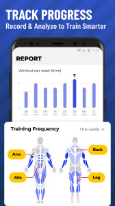 اسکرین شات 8 برنامه Gym Workout Tracker: Gym Log