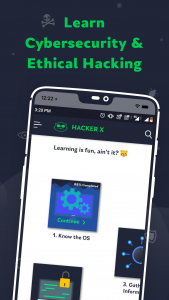 اسکرین شات برنامه Learn Ethical Hacking: HackerX 5
