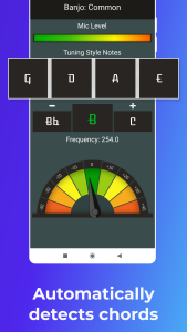 اسکرین شات 4 برنامه Instrument Tuner