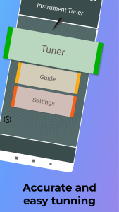 اسکرین شات 7 برنامه Instrument Tuner