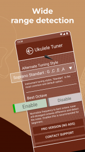 اسکرین شات برنامه Ukulele Tuner 6