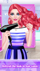 اسکرین شات 1 بازی Hair Nail Salon Fashion Games