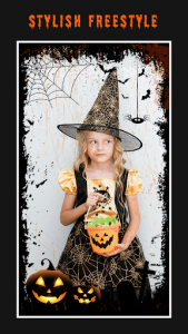 اسکرین شات برنامه Halloween Photo Editor : Halloween Photo Frames 3