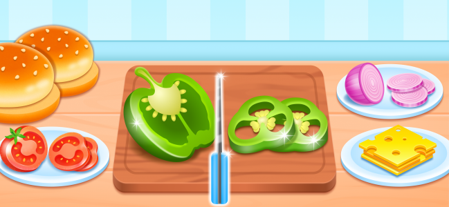 اسکرین شات 3 بازی Burger Maker Baby Cooking Game