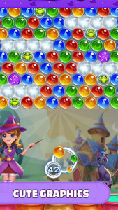 اسکرین شات بازی Witch Magic: Bubble Shooter 2