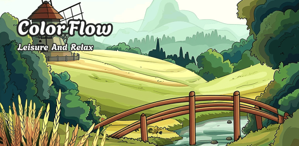 اسکرین شات 1 بازی Color Flow - Color by Number