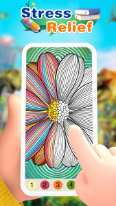 اسکرین شات 2 بازی Color Flow - Color by Number