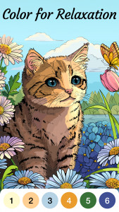 اسکرین شات 4 بازی Zen Color - Color By Number