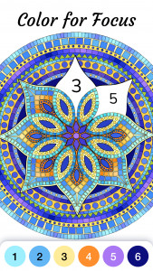 اسکرین شات بازی Zen Color - Color By Number 3