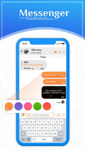 اسکرین شات برنامه New Messenger 2020 : Free Video Call & Chat 3