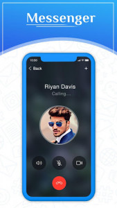 اسکرین شات برنامه New Messenger 2020 : Free Video Call & Chat 5