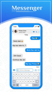 اسکرین شات برنامه New Messenger 2020 : Free Video Call & Chat 2