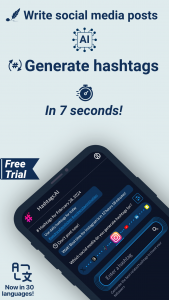 اسکرین شات 2 برنامه Hashtags AI: Follower Booster